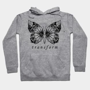 butterfly "transform" Hoodie